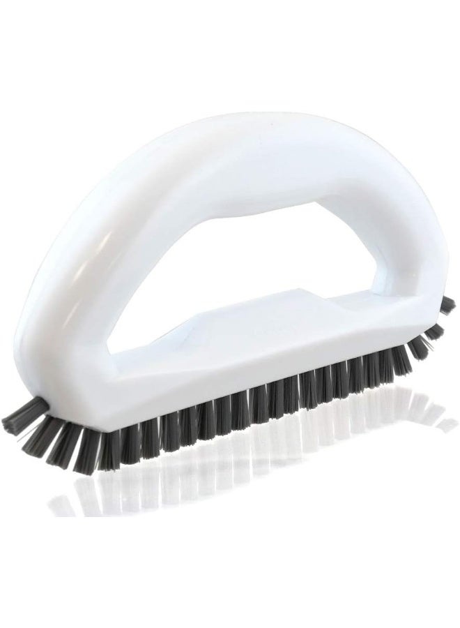 The Crown Choice Grout cleaner brushes with hard bristles angled - Image 1